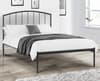 Onyx Anthracite Metal Bed