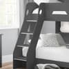 Orion Anthracite Wooden Storage Triple Sleeper Bunk Bed