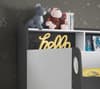 Orion Grey and White Wooden Storage Bunk Bed