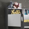Orion Grey and White Wooden Storage Bunk Bed
