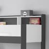 Orion Grey and White Wooden Storage Triple Sleeper Bunk Bed