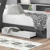 Orion Grey and White Wooden Storage Triple Sleeper Bunk Bed
