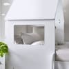 Orpheus White Wooden Storage Mid Sleeper Kids Bed