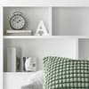 Oscar White Wooden Bookcase Ottoman Storage Bed