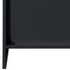 Oslo Black Wooden 2 Drawer Bedside Table