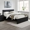 Oslo Black Wooden Bed Frame