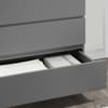 Oslo Grey Wooden 3 Drawer Chest