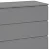 Oslo Grey Wooden 3 Drawer Chest