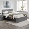 Oslo Grey Wooden Bed Frame