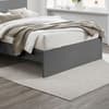 Oslo Grey Wooden Bed Frame