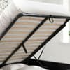 Oslo Black Wooden Ottoman Storage Bed