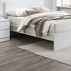 Oslo White Wooden Bed Frame