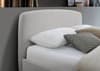 Otley Dove Grey Boucle Fabric Bed Frame
