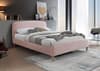 Otley Pink Fabric Bed Frame