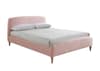Otley Pink Boucle Fabric Bed Frame
