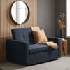 Otto Blue Fabric Sofa Bed