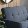 Otto Blue Fabric Sofa Bed