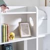 Owen White Wooden Mid Sleeper with Underbed