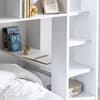 Owen White Wooden Mid Sleeper with Underbed