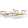 Oxford White Wooden Bunk Bed