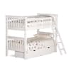 Oxford White Wooden Bunk Bed