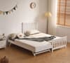 Oxford White Wooden Guest Bed with Trundle