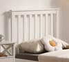 Oxford White Wooden Guest Bed with Trundle