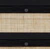 Padstow Black Rattan 3 Drawer Wooden Chest