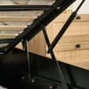 Padstow Black Rattan Wooden Ottoman Storage Bed