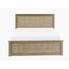 Padstow Oak Rattan Wooden Ottoman Storage Bed