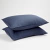 Panda Linen Bedding Set - Midnight Navy