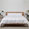 Panda 100% Bamboo Bedding Set - Pure White