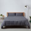 Panda 100% Bamboo Duvet Cover - Urban Grey