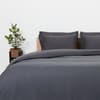 Panda Linen Bedding Set - Slate Grey