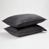 Panda Linen Bedding Set - Slate Grey