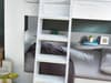 Parsec White Wooden Bunk Bed