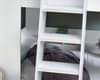 Parsec White Wooden Bunk Bed