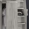 Pegasus Grey Oak Wooden High Sleeper