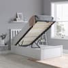 Phoenix White Wooden Ottoman Storage Bed