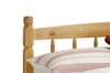 Pickwick Antique Solid Pine Wooden Bed Frame - 3ft Single