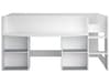 Pirouette White Wooden Storage Midsleeper