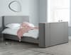 Plaza Grey Fabric Electric Media TV Bed