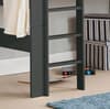 Pluto Anthracite Wooden Mid Sleeper