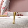 Princess Pink Velvet Bed with Clay Mattress Included