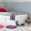 Quest White Wooden 3 Drawer Storage Bed