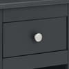 Radley Grey 1 Drawer Bedside Table