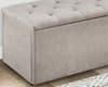 Ravello Mink Fabric Blanket Box