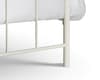 Rebecca Stone White Metal Bed