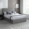 Reid Grey Velvet 4 Drawer Storage Bed