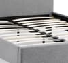 Rialto Light Grey Fabric Bed